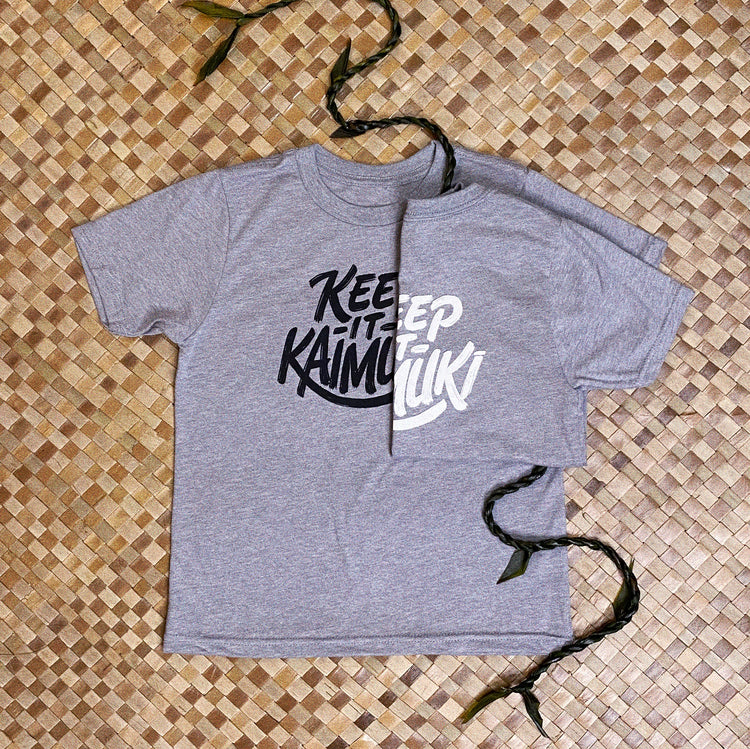 KIK Tee / Kids Heather Grey